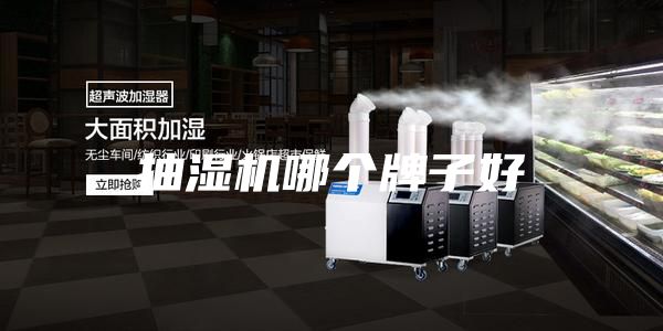抽濕機哪個牌子好