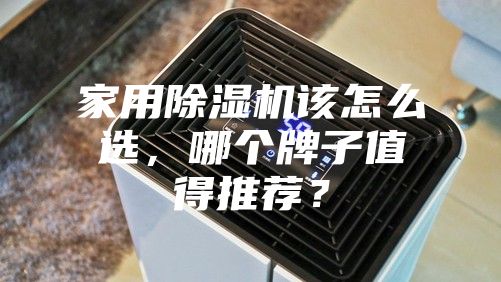 家用除濕機該怎么選，哪個牌子值得推薦？