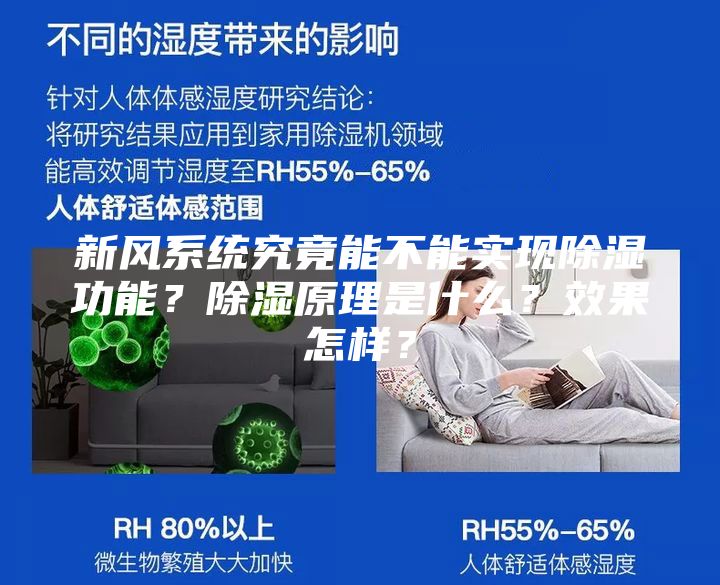 新風(fēng)系統(tǒng)究竟能不能實現(xiàn)除濕功能？除濕原理是什么？效果怎樣？