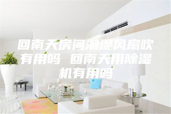 回南天房間潮濕風扇吹有用嗎 回南天用除濕機有用嗎