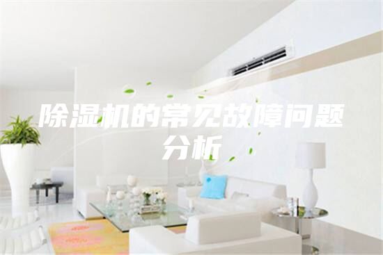 除濕機(jī)的常見故障問題分析