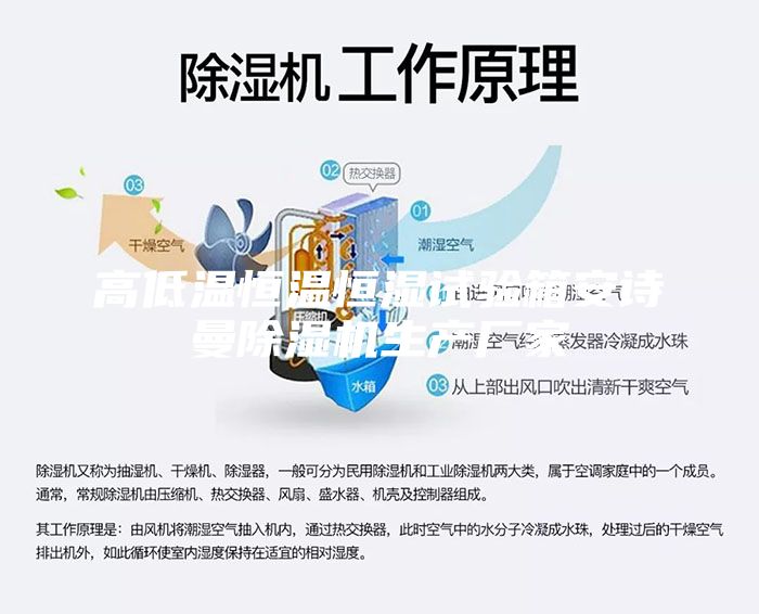 高低溫恒溫恒濕試驗箱安詩曼除濕機生產廠家