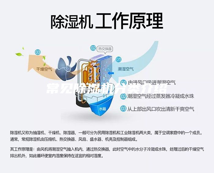 常見除濕機分類介紹