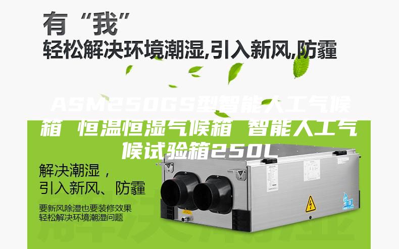ASM250GS型智能人工氣候箱 恒溫恒濕氣候箱 智能人工氣候試驗(yàn)箱250L