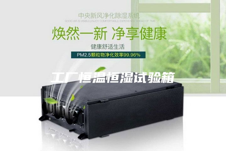 工廠恒溫恒濕試驗箱