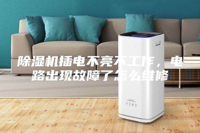 除濕機插電不亮不工作，電路出現(xiàn)故障了怎么維修