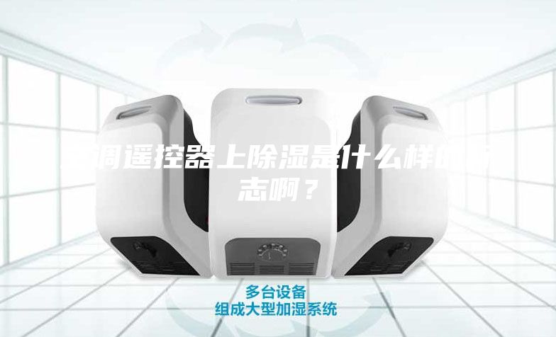 空調(diào)遙控器上除濕是什么樣的標志啊？