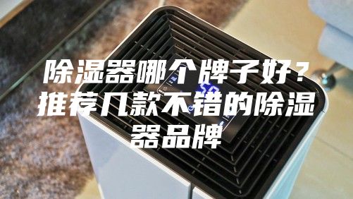 除濕器哪個(gè)牌子好?推薦幾款不錯(cuò)的除濕器品牌